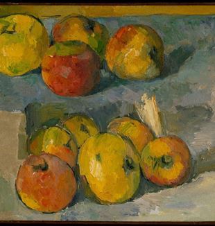 Paul Cézanne, "Apples", 1878-79. Metropolitan Museum, New York