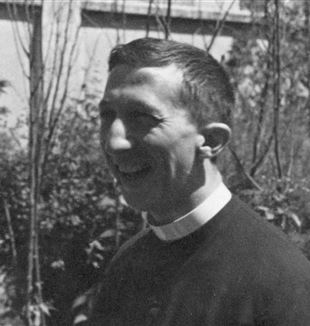 Fr. Giussani on the day of his first Mass in Desio, May 31, 1945 (Livia Giussani personal archive)