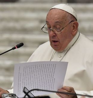 Pope Francis reads the Final Document of the synod (Photo: VATICAN MEDIA/Catholic Press)